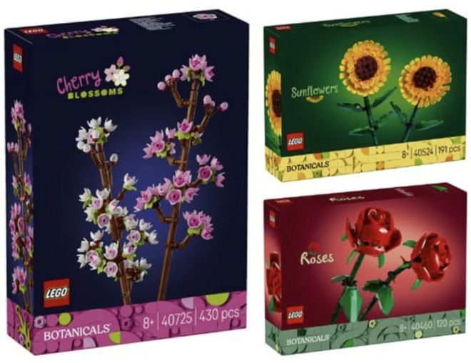 九游娱乐文化:乐高多款植物系列换新包装!大家注意别当新品买重复了(图1)